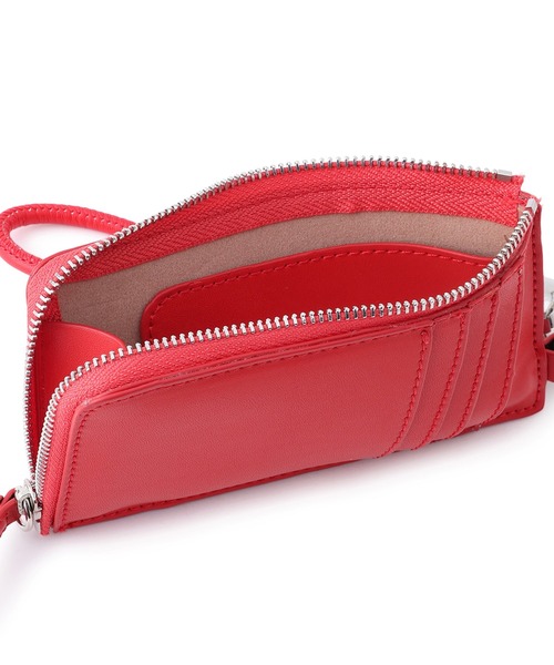 ADAM ET ROPE'(アダムエロペ)の「【WEB限定】カードケース付きチャームストラップ(カードケース・レディース・ブラウン/レッド/ブラック/シルバー・FREE)」の12枚目の写真