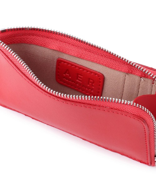 ADAM ET ROPE'(アダムエロペ)の「【WEB限定】カードケース付きチャームストラップ(カードケース・レディース・ブラウン/レッド/ブラック/シルバー・FREE)」の13枚目の写真