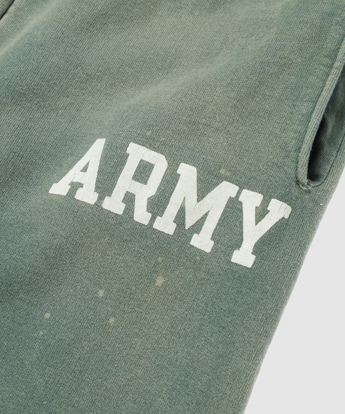 BOW WOW(バウワウ)の「ARMY SWEAT PANTS AGED(スウェットパンツ・メンズ・グリーン系その他・L/XL)」の5枚目の写真
