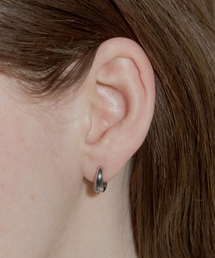 tiny drop hoop pierce / タイニードロップフープピアス
