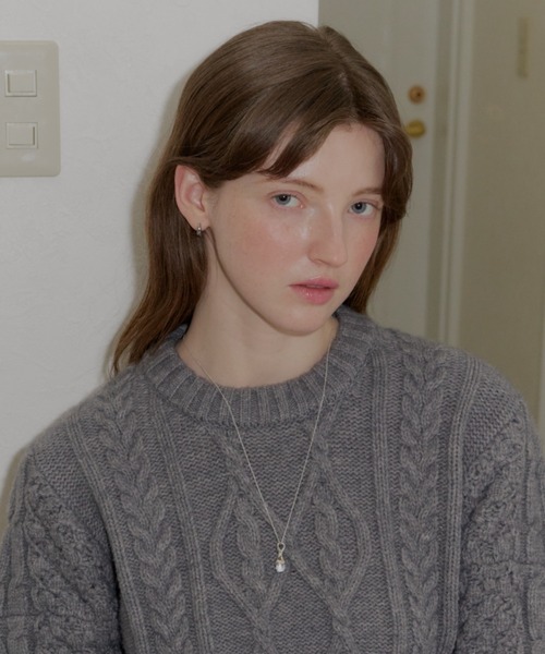 GIUNON(ジウノン)の「tiny drop hoop pierce / タイニードロップフープピアス(ピアス(両耳用)・レディース・シルバー/ゴールド・FREE)」の11枚目の写真