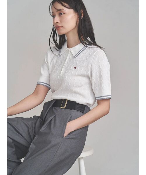 TONAL（トーナル）の「アシメベルトタックパンツ（その他パンツ・レディース・ベージュ/ブラウン/グレー・SMALL/MEDIUM）」の16枚目の写真