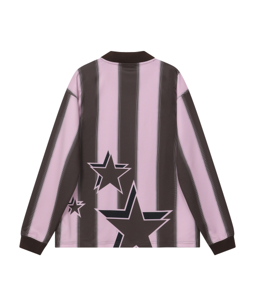 BAUF（バウフ）の「スターユニフォーム フットボールジャージ [ピンク]（Tシャツ/カットソー・レディース・その他・LARGE/MEDIUM）」の2枚目の写真