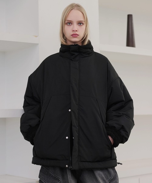 ROCHEM（ローシェン）の「ダブルジップ比翼デザイン裏ボアリバーシブル