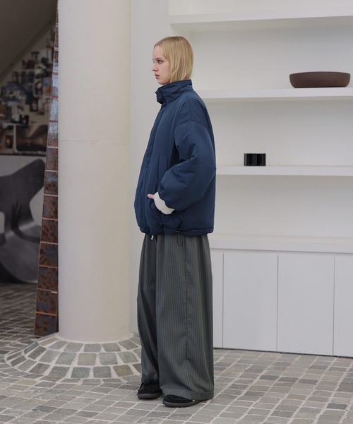 padding rib blouson/中綿リブブルゾン padding rib blouson/中綿リブブルゾン（ダウンジャケット/コート