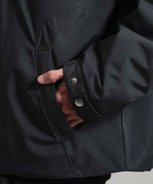 THE SHOP TK （ザ ショップ ティーケー ）の「【洗濯機可】きれいめにもカジュアルにも スタンドネックジップブルゾン（ブルゾン・メンズ・チャコールグレー/ブラック・04/03/02）」の16枚目の写真