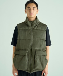 ability（アビリティ）の「VICTIM ヴィクティム / VINTAGE EFFECT VEST ヴィンテージエフェクトベスト / VTM-25-O-107（ダウンベスト）」