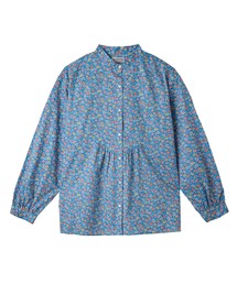 LA MARINE FRANCAISE | リバティプリントスタンドブラウス(シャツ/ブラウス)