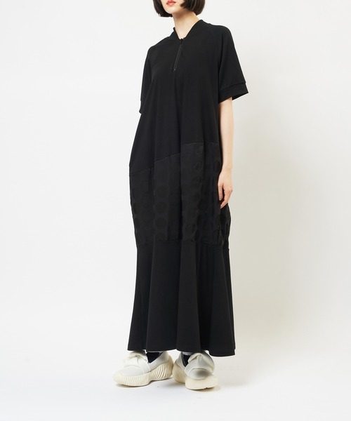 gomme(ゴム)の「切替ジップワンピース(Tシャツ/カットソー・レディース・ブラック・MEDIUM)」の13枚目の写真