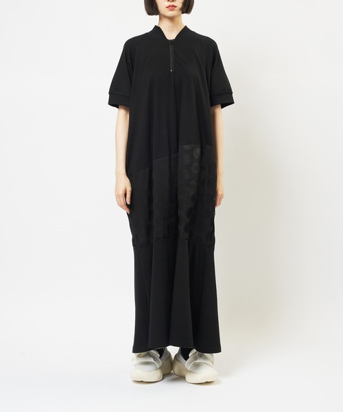gomme(ゴム)の「切替ジップワンピース(Tシャツ/カットソー・レディース・ブラック・MEDIUM)」の14枚目の写真