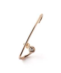 SIENA ROSE（シエナロゼ）の「ROSETEN・クロスダイヤピアス（ピアス（片耳用））」