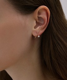 SIENA ROSE（シエナロゼ）の「ROSETEN・クロスダイヤピアス（ピアス（片耳用））」