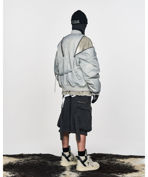 SCHISM INDUCING(スキズムインデューシング)の「ZIP BOMBER GREY(ブルゾン・レディース・その他・MEDIUM/LARGE)」の12枚目の写真