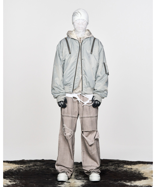 SCHISM INDUCING(スキズムインデューシング)の「ZIP BOMBER GREY(ブルゾン・レディース・その他・MEDIUM/LARGE)」の13枚目の写真