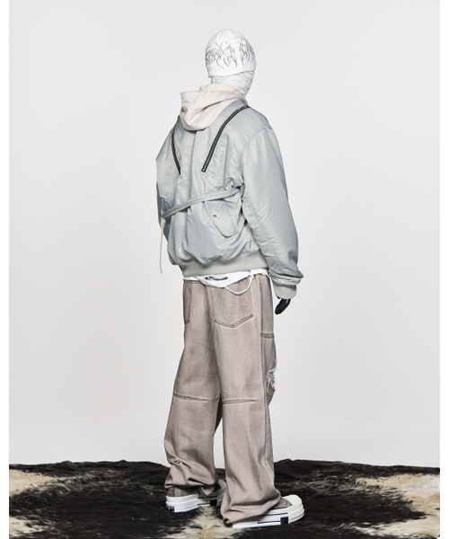 SCHISM INDUCING(スキズムインデューシング)の「ZIP BOMBER GREY(ブルゾン・レディース・その他・MEDIUM/LARGE)」の15枚目の写真