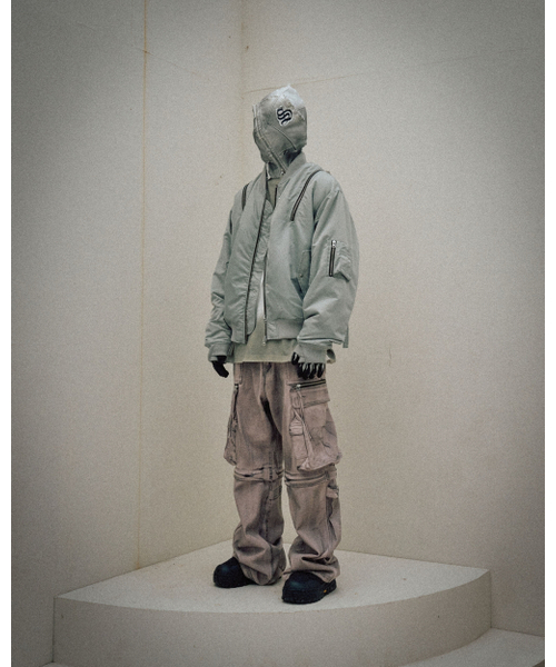 SCHISM INDUCING(スキズムインデューシング)の「ZIP BOMBER GREY(ブルゾン・レディース・その他・MEDIUM/LARGE)」の16枚目の写真