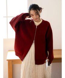 アンゴラ ニット」に該当するレッド/赤色系のファッション通販 - ZOZOTOWN
