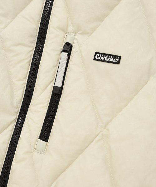 COVERNAT（カバーナット）の「RDS ハイライトスタンドカラー ダウン アイボリー（ダウンジャケット/コート・レディース・その他・SMALL/X-LARGE/LARGE/MEDIUM）」の5枚目の写真