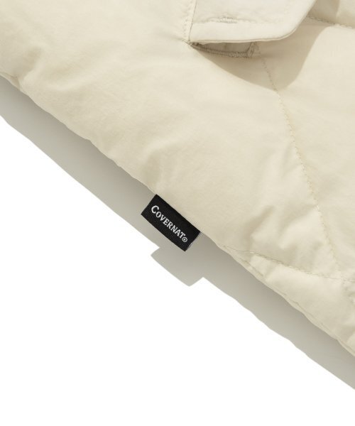 COVERNAT（カバーナット）の「RDS ハイライトスタンドカラー ダウン アイボリー（ダウンジャケット/コート・レディース・その他・SMALL/X-LARGE/LARGE/MEDIUM）」の9枚目の写真