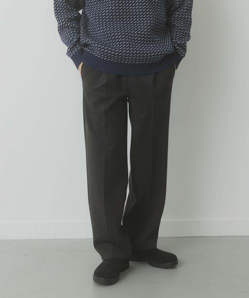 ITEMS URBANRESEARCH（アイテムズ アーバンリサーチ）の「静電気防止 ウールタッチTRスラックス（その他パンツ・メンズ・グレー/オリーブ/ブラック/モカ・MEDIUM/LARGE）」の9枚目の写真