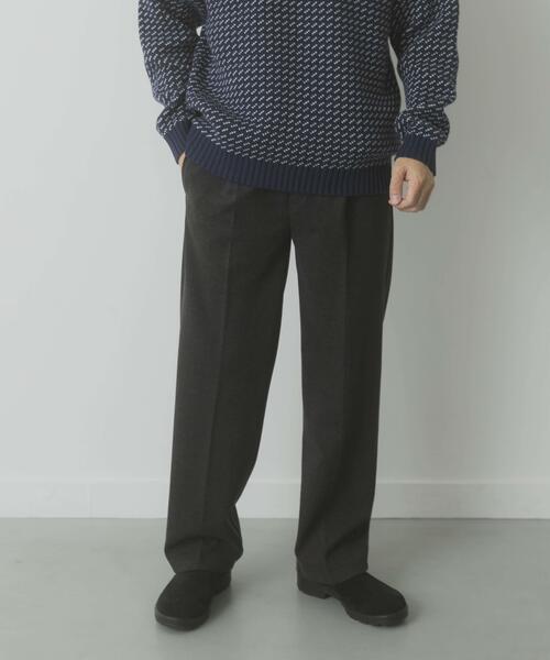 ITEMS URBANRESEARCH（アイテムズ アーバンリサーチ）の「静電気防止 ウールタッチTRスラックス（その他パンツ・メンズ・グレー/オリーブ/ブラック/モカ・MEDIUM/LARGE）」の10枚目の写真