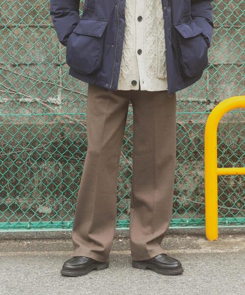 ITEMS URBANRESEARCH（アイテムズ アーバンリサーチ）の「静電気防止 ウールタッチTRスラックス（その他パンツ・メンズ・グレー/オリーブ/ブラック/モカ・MEDIUM/LARGE）」の4枚目の写真