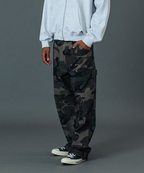 PATCHED OLD ENGLISH PAINTER PANTS（その他パンツ）｜XLARGE