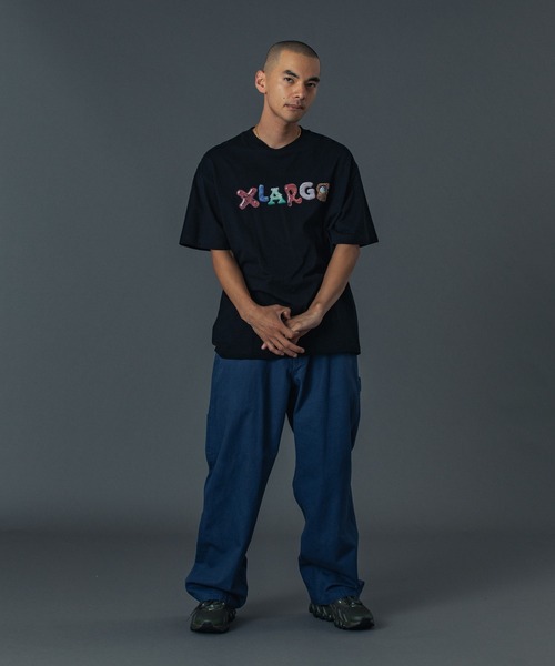 XLARGE（エクストララージ）の「PATCHED OLD ENGLISH PAINTER PANTS（その他パンツ・メンズ・ブラック/グレー/カモフラージュ/ネイビー・30inch/32inch/34inch/36inch）」の5枚目の写真