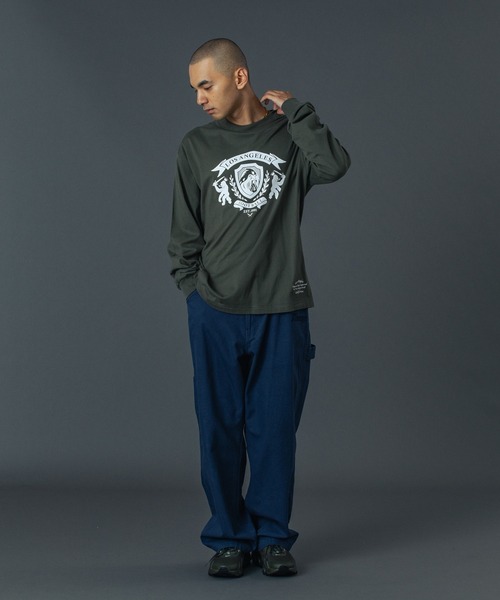 XLARGE（エクストララージ）の「PATCHED OLD ENGLISH PAINTER PANTS（その他パンツ・メンズ・ブラック/グレー/カモフラージュ/ネイビー・30inch/32inch/34inch/36inch）」の7枚目の写真