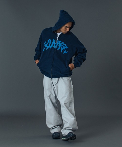 XLARGE（エクストララージ）の「PATCHED OLD ENGLISH PAINTER PANTS（その他パンツ・メンズ・ブラック/グレー/カモフラージュ/ネイビー・30inch/32inch/34inch/36inch）」の8枚目の写真