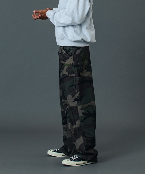 XLARGE（エクストララージ）の「PATCHED OLD ENGLISH PAINTER PANTS（その他パンツ・メンズ・ブラック/グレー/カモフラージュ/ネイビー・30inch/32inch/34inch/36inch）」の14枚目の写真
