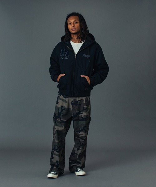 XLARGE（エクストララージ）の「PATCHED OLD ENGLISH PAINTER PANTS（その他パンツ・メンズ・ブラック/グレー/カモフラージュ/ネイビー・30inch/32inch/34inch/36inch）」の17枚目の写真