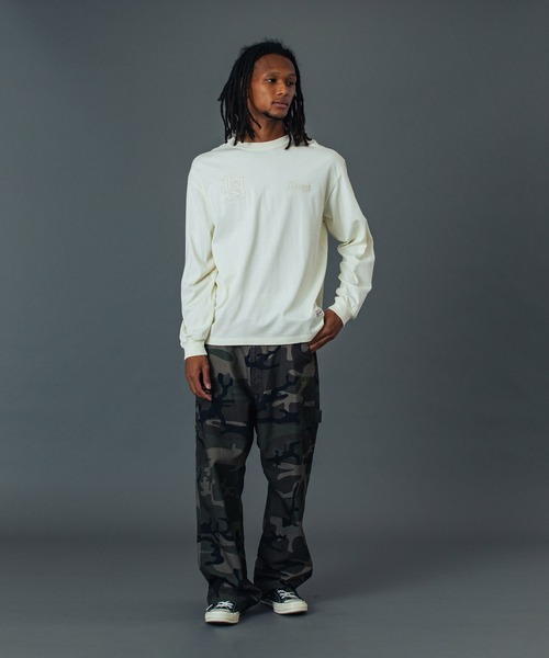 XLARGE（エクストララージ）の「PATCHED OLD ENGLISH PAINTER PANTS（その他パンツ・メンズ・ブラック/グレー/カモフラージュ/ネイビー・30inch/32inch/34inch/36inch）」の18枚目の写真