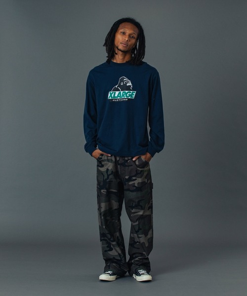 XLARGE（エクストララージ）の「PATCHED OLD ENGLISH PAINTER PANTS（その他パンツ・メンズ・ブラック/グレー/カモフラージュ/ネイビー・30inch/32inch/34inch/36inch）」の19枚目の写真