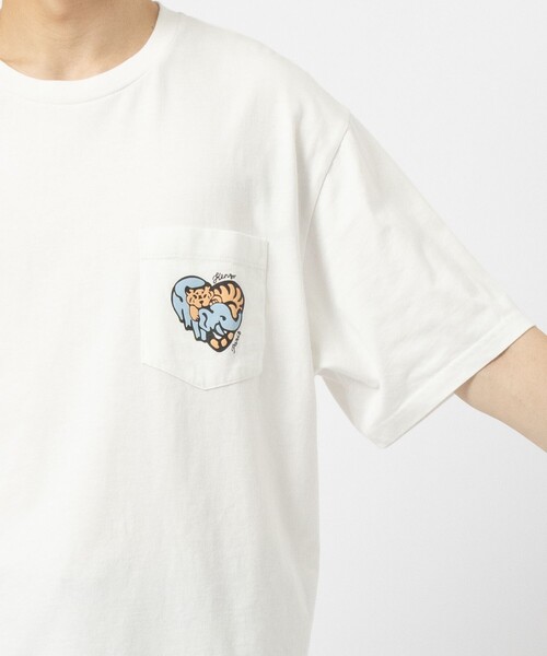 KENZO（ケンゾー）の「【KENZO/ケンゾー】FE65TS2854SG CLASSIC POCKET T-SHIRT（Tシャツ/カットソー・メンズ・ホワイト・L）」の7枚目の写真