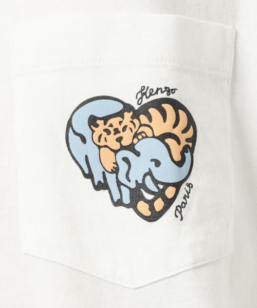 KENZO（ケンゾー）の「【KENZO/ケンゾー】FE65TS2854SG CLASSIC POCKET T-SHIRT（Tシャツ/カットソー・メンズ・ホワイト・L）」の9枚目の写真