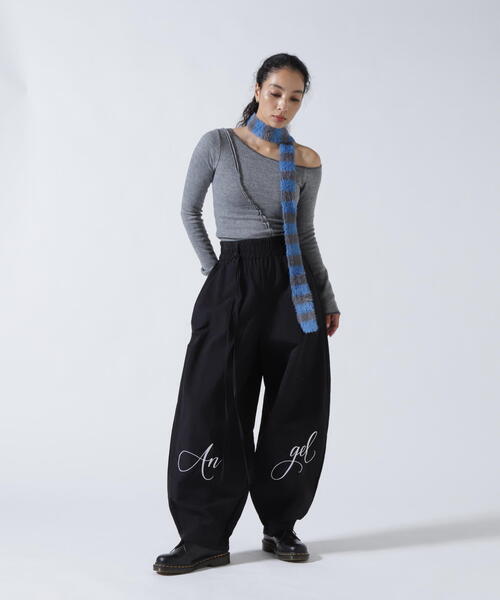 ROYAL FLASH（ロイヤルフラッシュ）の「MITSUKI/ミツキ/切り替えワンショルダートップス（ニット/セーター・レディース・グレー・F）」の17枚目の写真