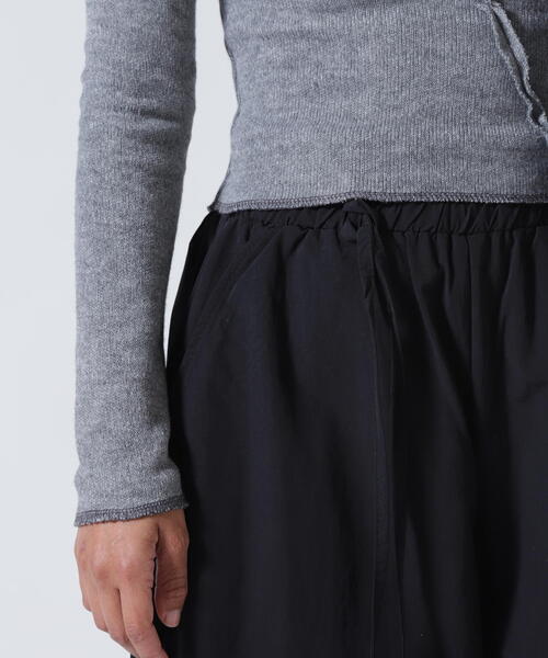 ROYAL FLASH（ロイヤルフラッシュ）の「MITSUKI/ミツキ/切り替えワンショルダートップス（ニット/セーター・レディース・グレー・F）」の7枚目の写真