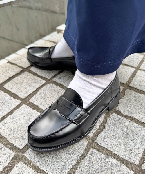 Shoes in Closet(シューズインクローゼット)の「スタンダード シンプル コイン ローファー 4158(ローファー・レディース・ダークブラウン/ブラック・24.5cm/24.0cm/23.0cm/22.5cm/23.5cm/25.0cm)」の1枚目の写真