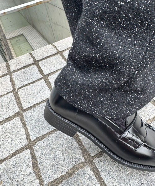 Shoes in Closet(シューズインクローゼット)の「スタンダード シンプル コイン ローファー 4158(ローファー・レディース・ダークブラウン/ブラック・24.5cm/24.0cm/23.0cm/22.5cm/23.5cm/25.0cm)」の6枚目の写真