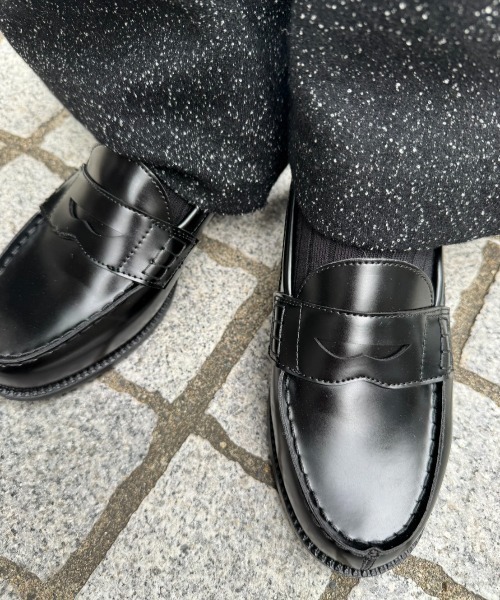 Shoes in Closet(シューズインクローゼット)の「スタンダード シンプル コイン ローファー 4158(ローファー・レディース・ダークブラウン/ブラック・24.5cm/24.0cm/23.0cm/22.5cm/23.5cm/25.0cm)」の3枚目の写真