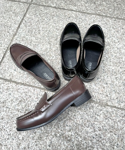 Shoes in Closet(シューズインクローゼット)の「スタンダード シンプル コイン ローファー 4158(ローファー・レディース・ダークブラウン/ブラック・24.5cm/24.0cm/23.0cm/22.5cm/23.5cm/25.0cm)」の20枚目の写真