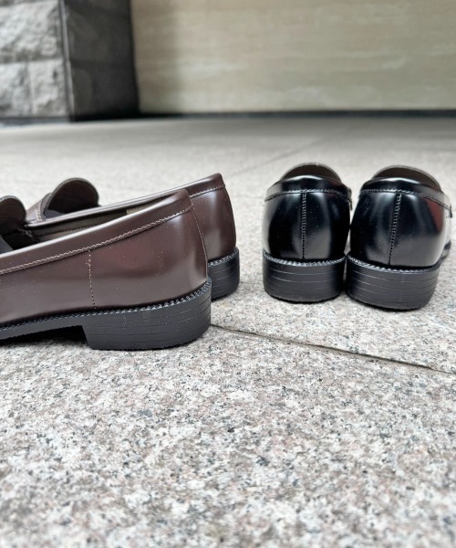 Shoes in Closet(シューズインクローゼット)の「スタンダード シンプル コイン ローファー 4158(ローファー・レディース・ダークブラウン/ブラック・24.5cm/24.0cm/23.0cm/22.5cm/23.5cm/25.0cm)」の22枚目の写真