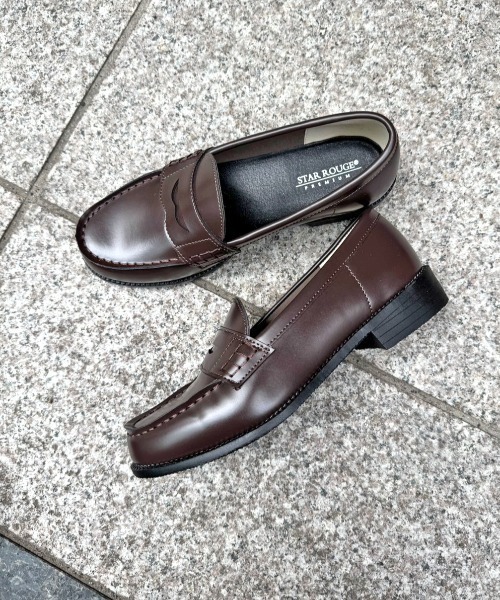 Shoes in Closet(シューズインクローゼット)の「スタンダード シンプル コイン ローファー 4158(ローファー・レディース・ダークブラウン/ブラック・24.5cm/24.0cm/23.0cm/22.5cm/23.5cm/25.0cm)」の18枚目の写真