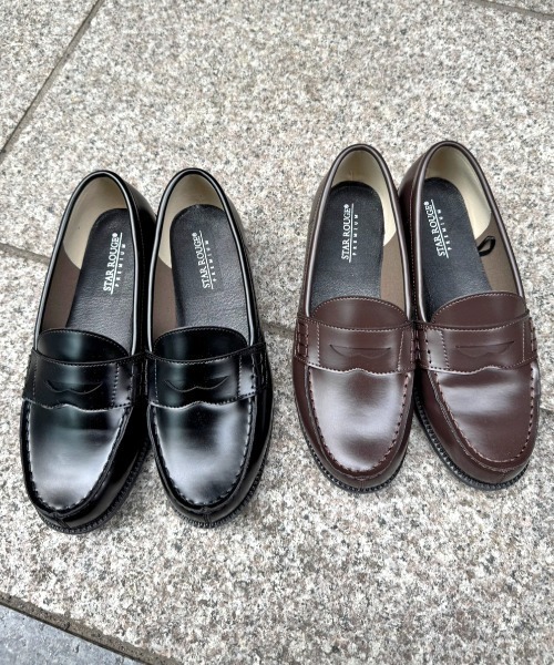 Shoes in Closet(シューズインクローゼット)の「スタンダード シンプル コイン ローファー 4158(ローファー・レディース・ダークブラウン/ブラック・24.5cm/24.0cm/23.0cm/22.5cm/23.5cm/25.0cm)」の19枚目の写真