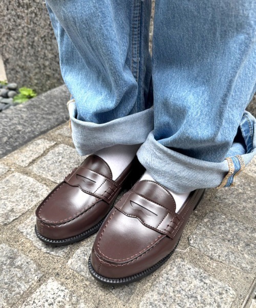 Shoes in Closet(シューズインクローゼット)の「スタンダード シンプル コイン ローファー 4158(ローファー・レディース・ダークブラウン/ブラック・24.5cm/24.0cm/23.0cm/22.5cm/23.5cm/25.0cm)」の12枚目の写真