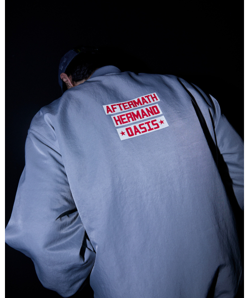 AFTERMATH（アフターマス）の「ATM LOGO VARSITY JACKET (GREY)（その他アウター・レディース・グレー・MEDIUM/LARGE/X-LARGE）」の4枚目の写真