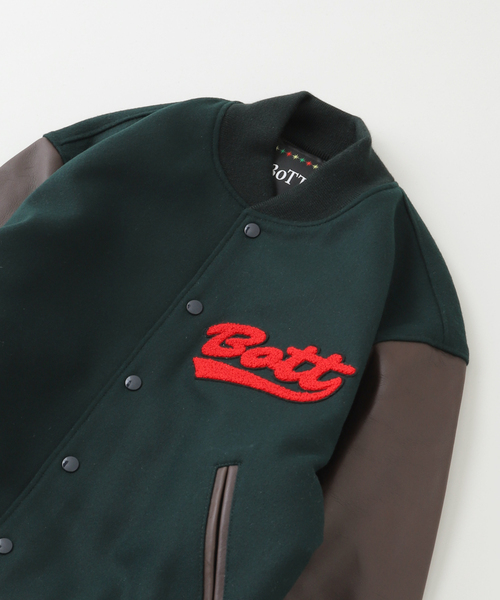セール】BoTT / ボット WOLF VARSITY JACKET（スタジャン）｜BOTT