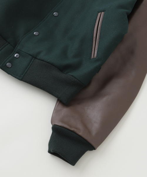 セール】BoTT / ボット WOLF VARSITY JACKET（スタジャン）｜BOTT