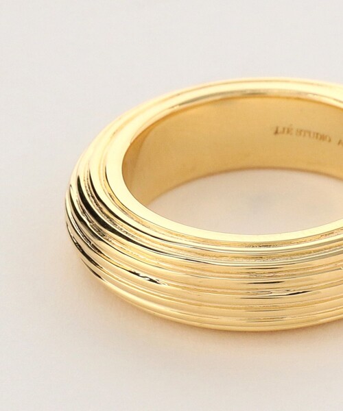 Demi-Luxe BEAMS（デミルクス ビームス）の「LIE STUDIO / The Amelia リング ゴールド（リング・レディース・ゴールド・52（12号））」の3枚目の写真